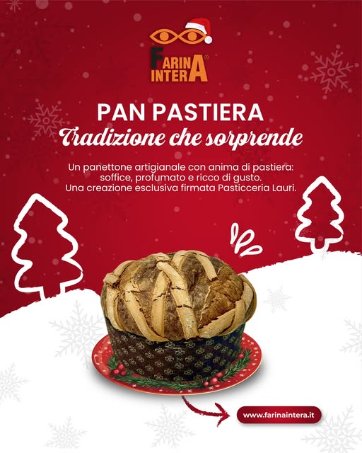 Il panettone del benessere lo firma Varvello: quest’anno, un Natale che unisce l’Italia sotto il segno della Farina Intera